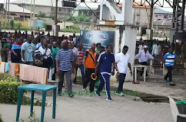 Pastor Adeboye At 75, Walks 7KM With Pastors Before The Kick Off Of Convention (Photos)